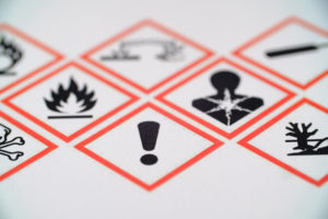 Hazardous danger signs